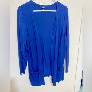 Royal blue cardigan